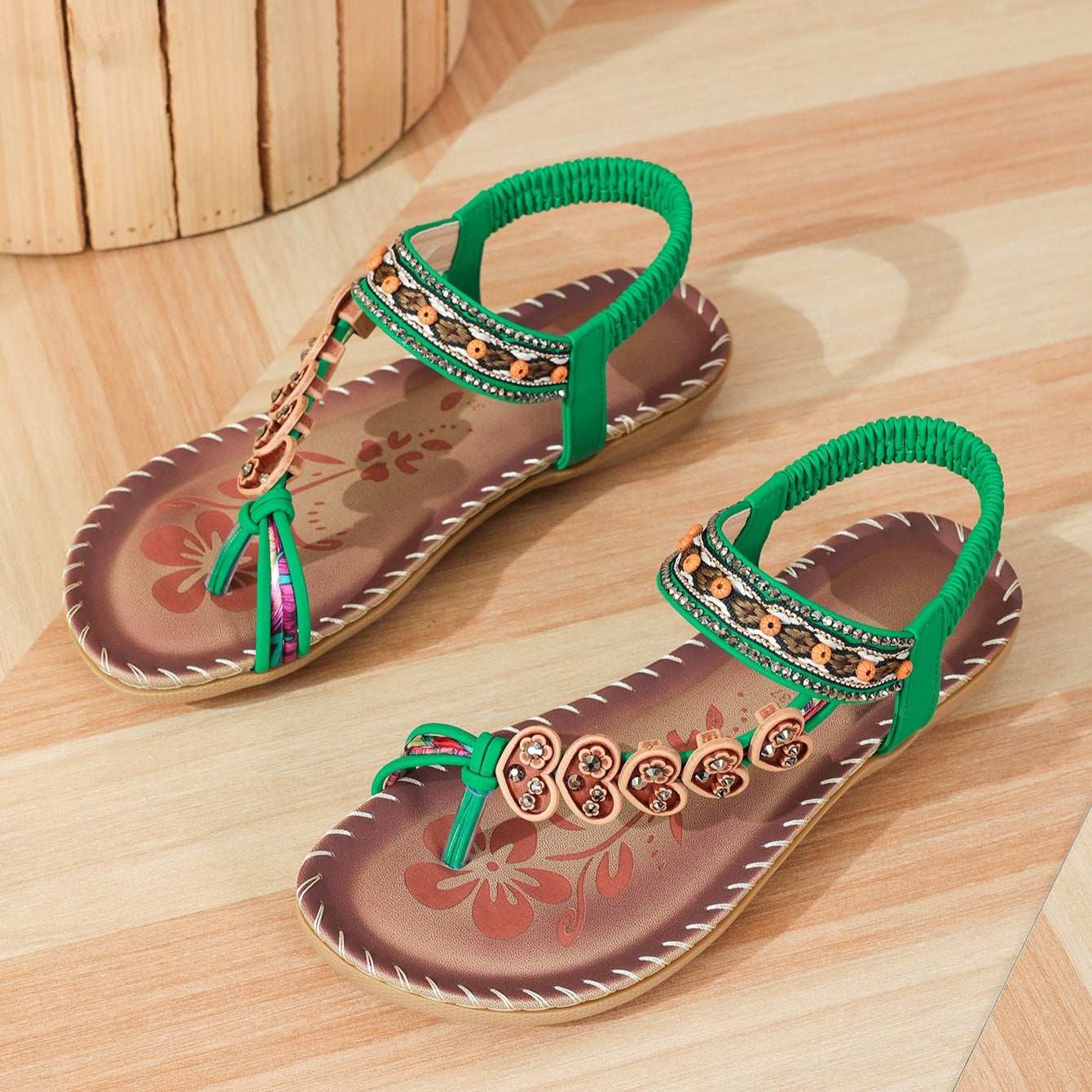 Women's Bohemian Stylish Beach Flat Sandals