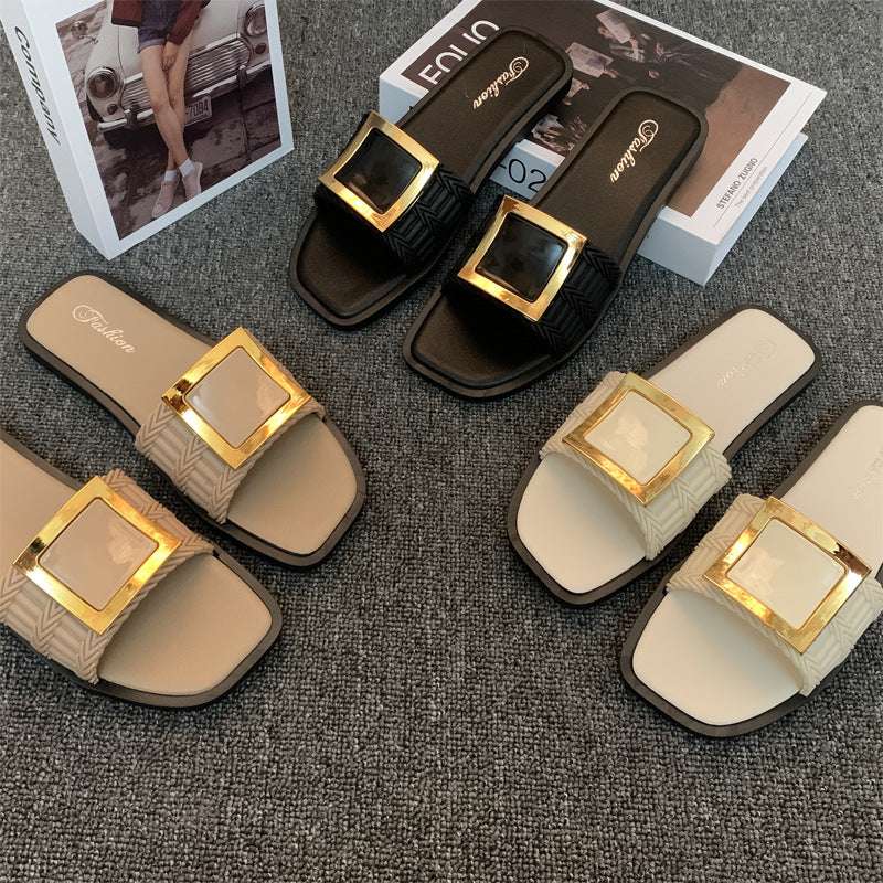 Women's Summer Flat Slippers All-match Casual