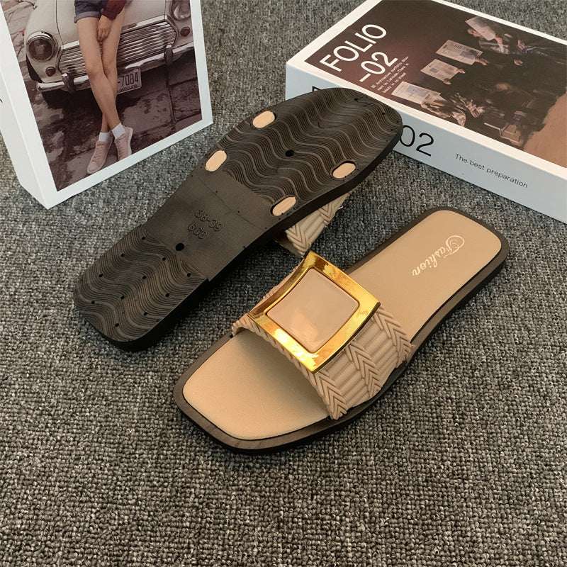 Women's Summer Flat Slippers All-match Casual