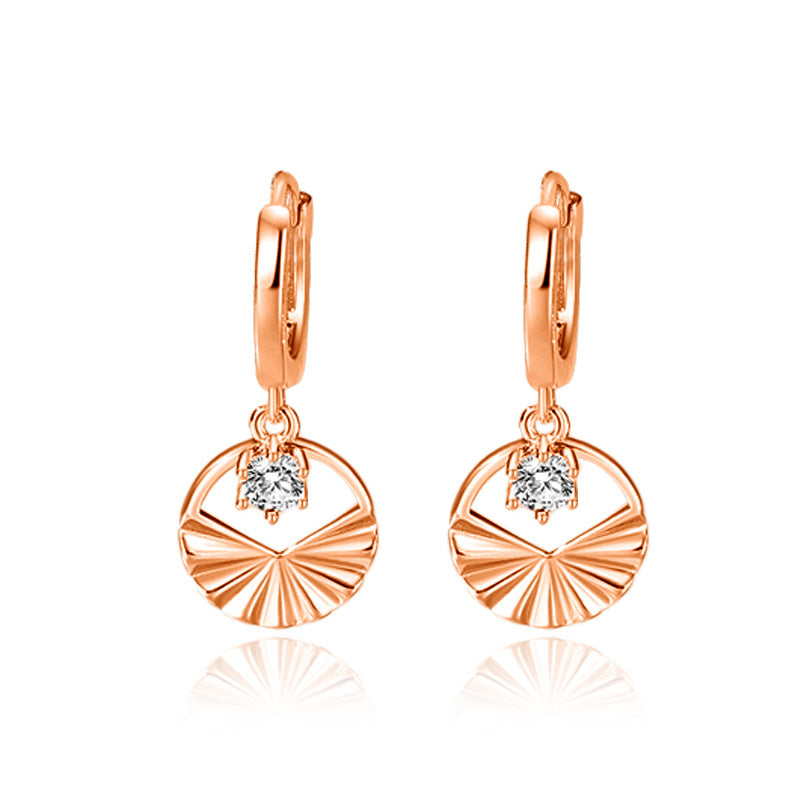 Silver Necklace Earrings Set