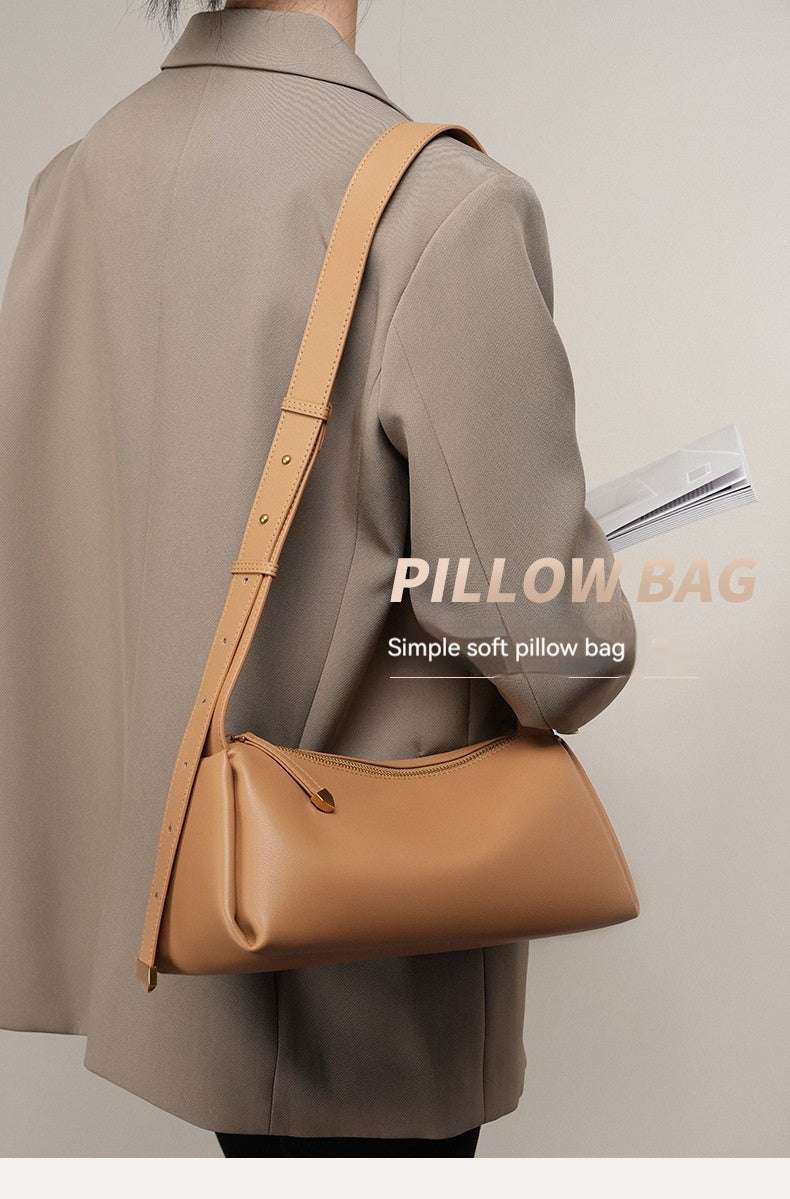 Cowhide Baguette Bag