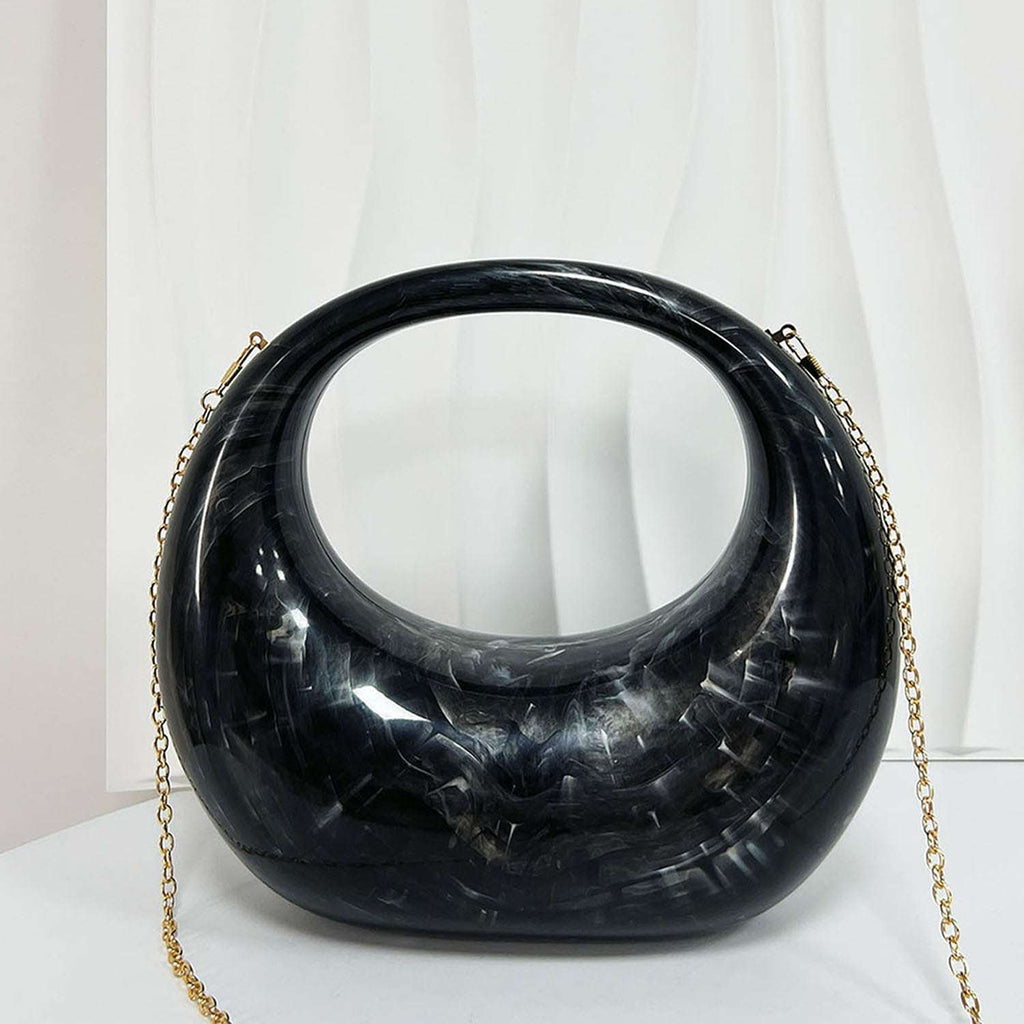 Handbag Stone patterned Banquet Bag Simple and Large Capacity