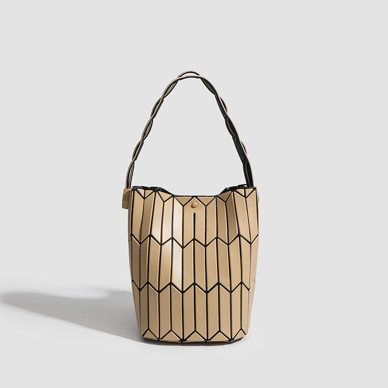 Rhombus Color Shoulder Bag