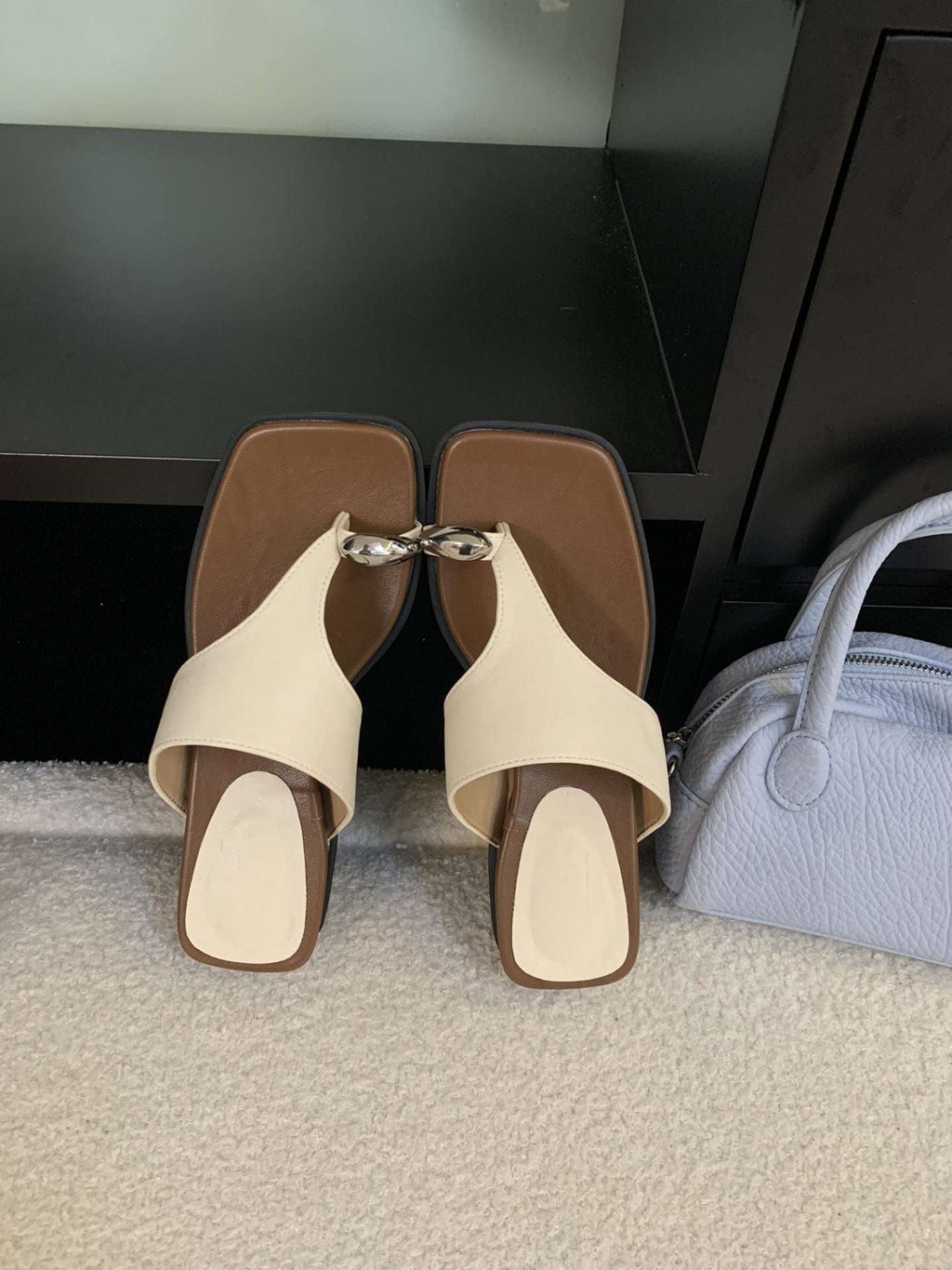 Wedge Flip-Flops Summer Outdoor Seaside Beach Slippers Roman Shoes