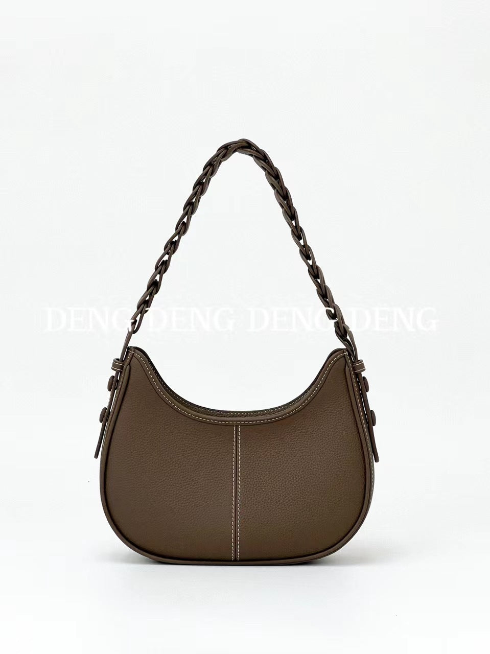 Litchi Grain Single-shoulder Bag