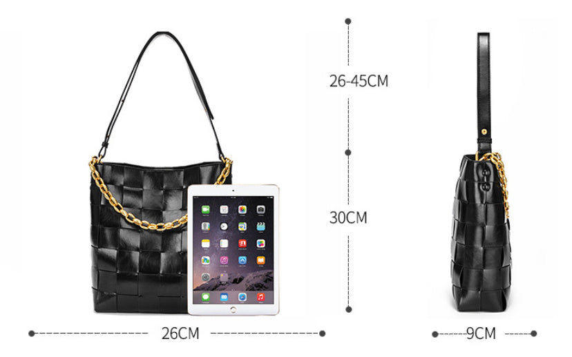 Woven Bucket Bag
