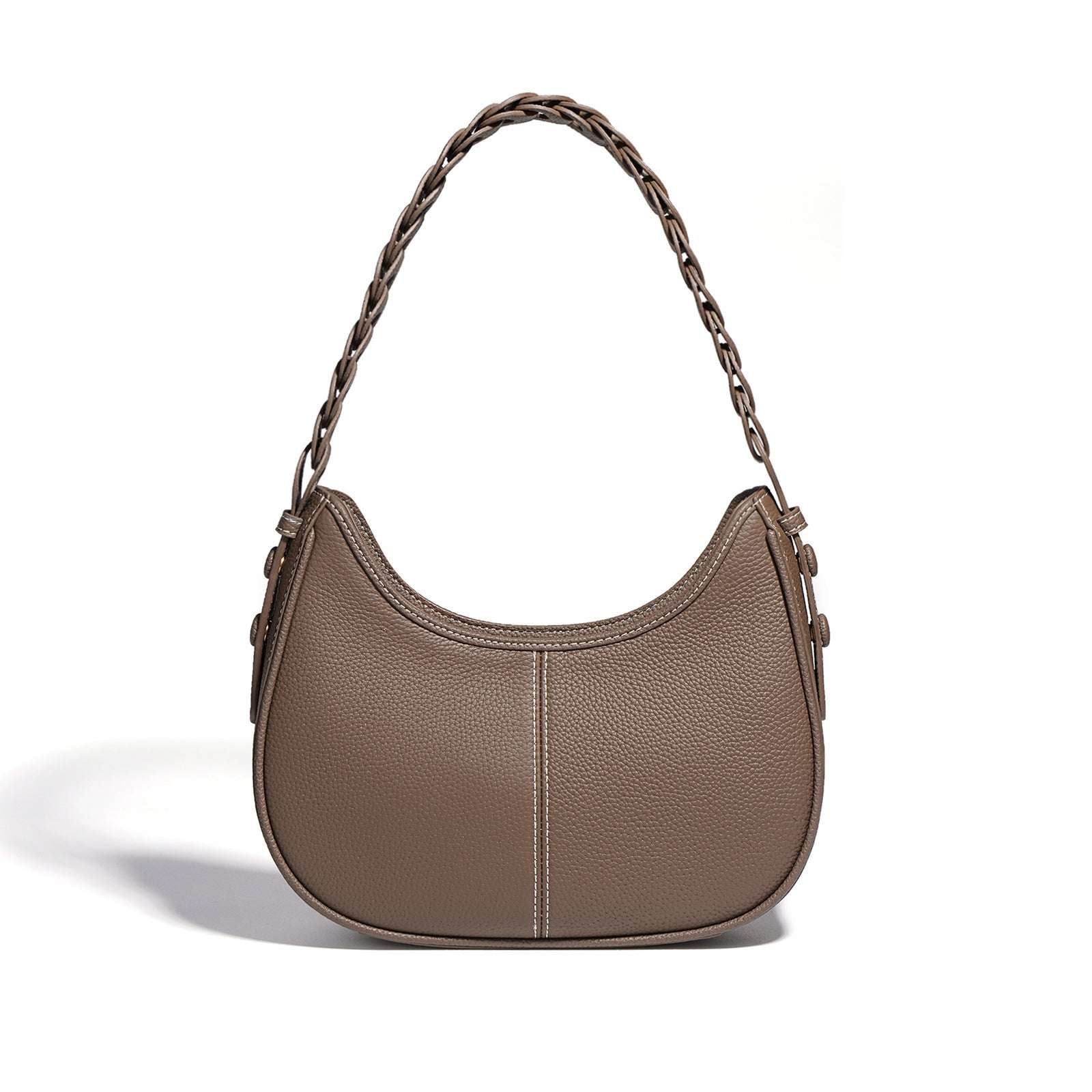 Litchi Grain Single-shoulder Bag