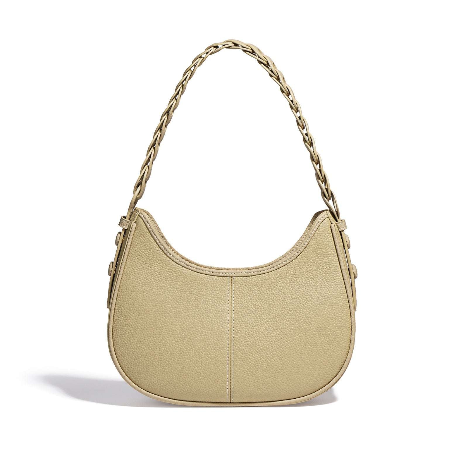 Litchi Grain Single-shoulder Bag