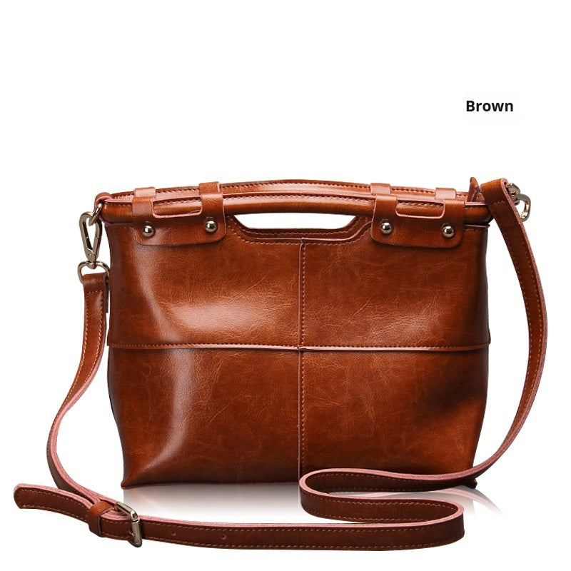 Leather Messenger Bag
