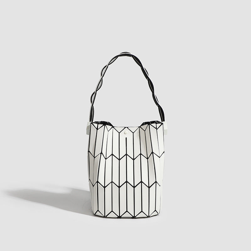 Rhombus Color Shoulder Bag