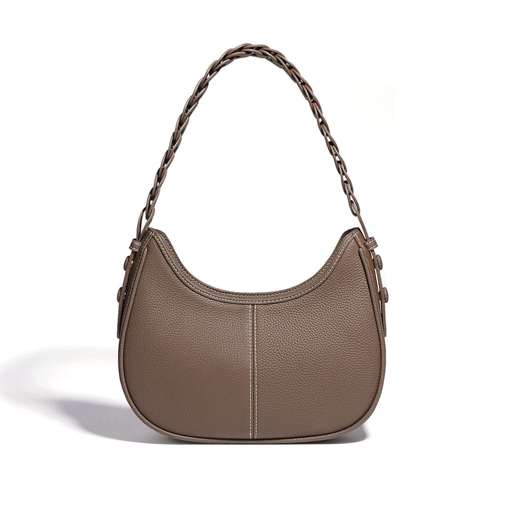 Litchi Grain Single-shoulder Bag