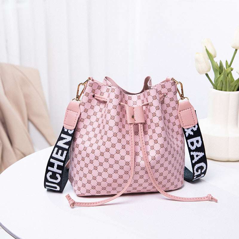 Printed Bucket Bag