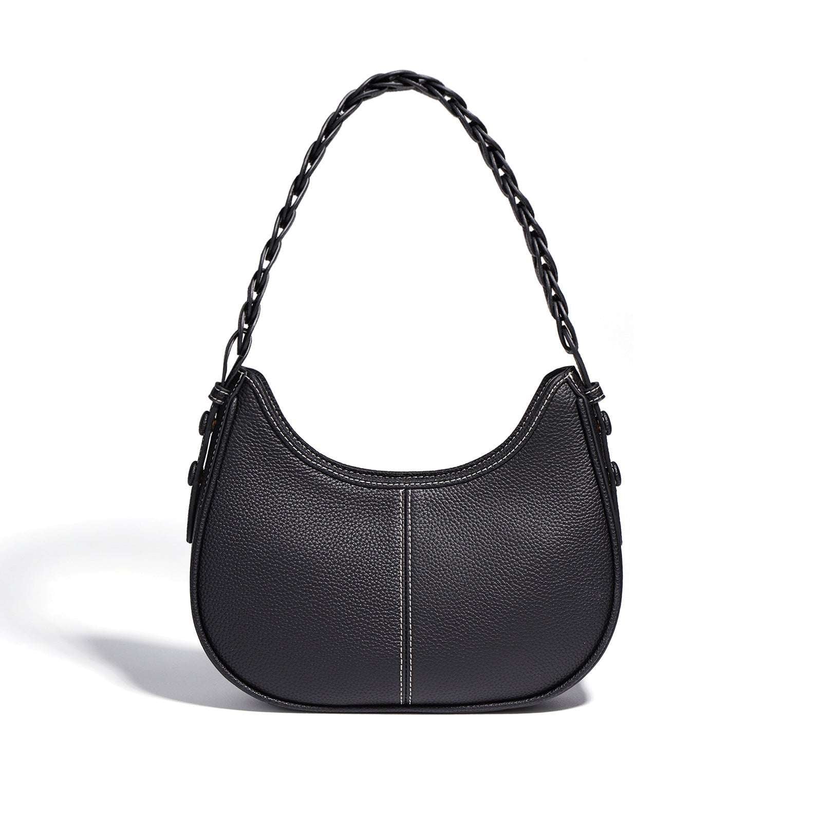 Litchi Grain Single-shoulder Bag