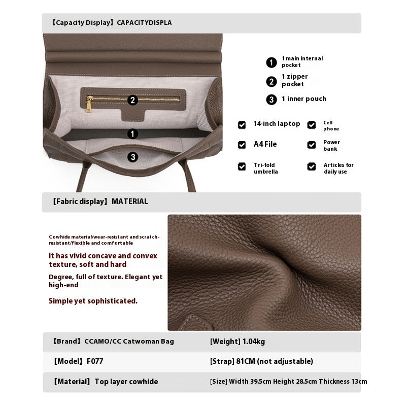 Large Capacity Tote Bag