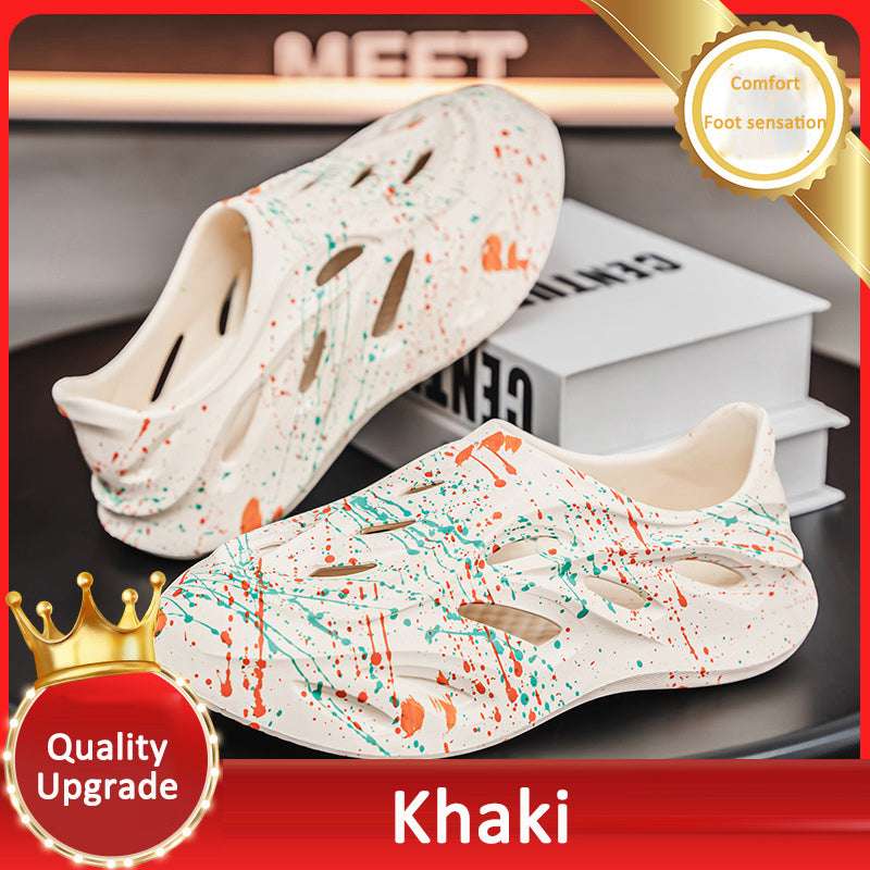 Sandals men's versatile men's outdoor leisure beach wading sports hole shoes