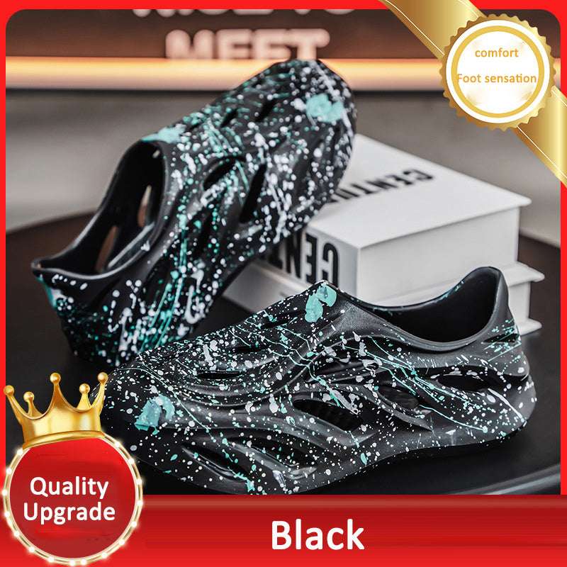 Sandals men's versatile men's outdoor leisure beach wading sports hole shoes