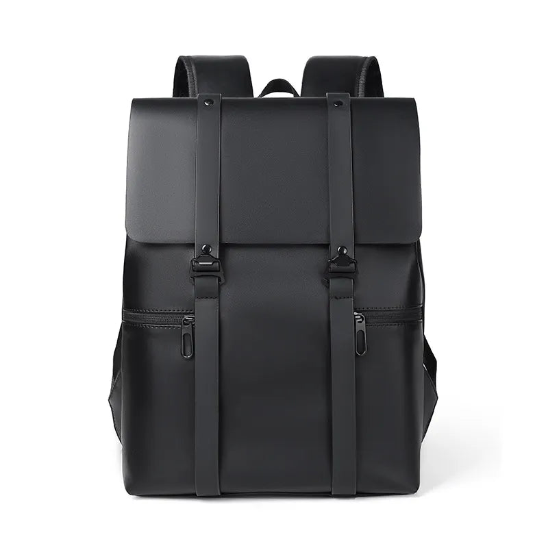 PU Leather Adjustable Strap Backpack Bag
