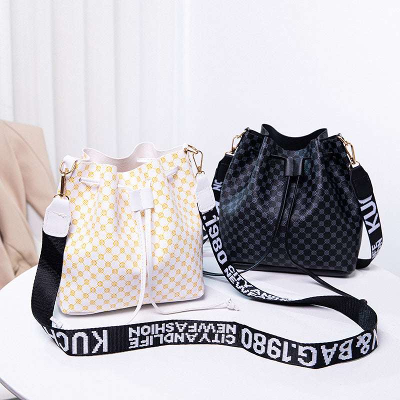 Printed Bucket Bag