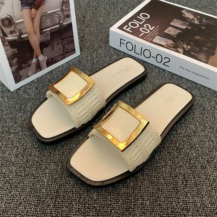 Women's Summer Flat Slippers All-match Casual