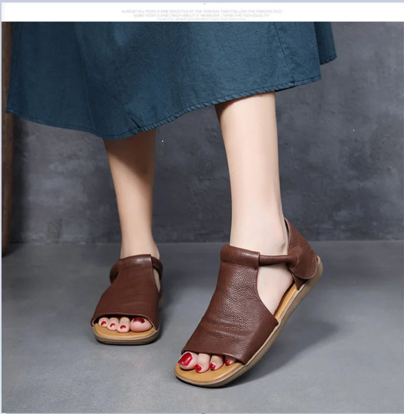 Women's Open-Toe Flat Sandals