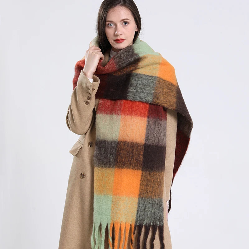 Luxury Winter Thick Warm Scarf