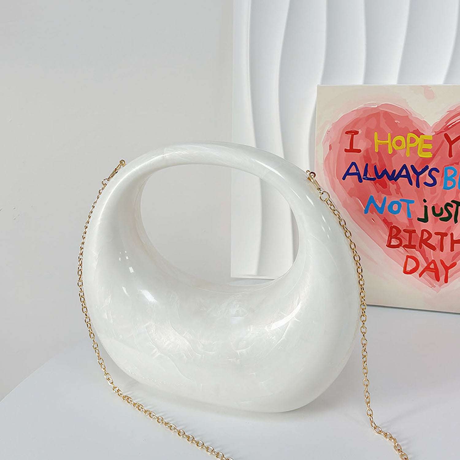 Handbag Stone patterned Banquet Bag Simple and Large Capacity