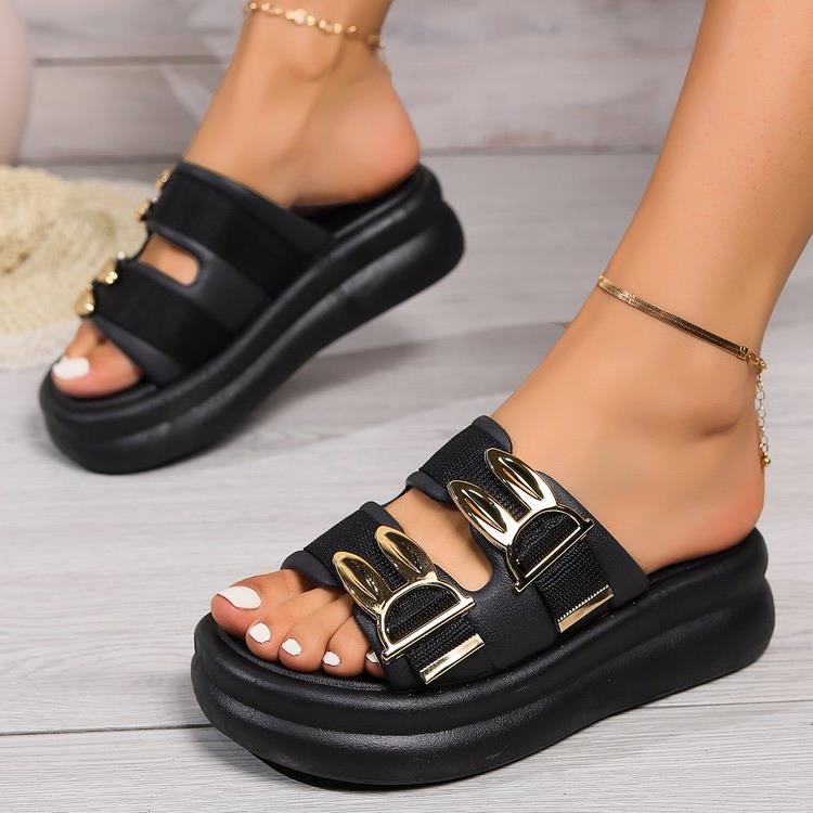 Women's Shoes Thick Bottom Slippers Soft Bottom