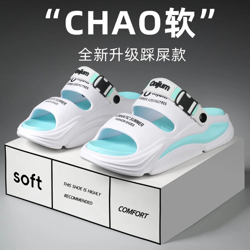 Men Summer Comfortable Beach Slippers