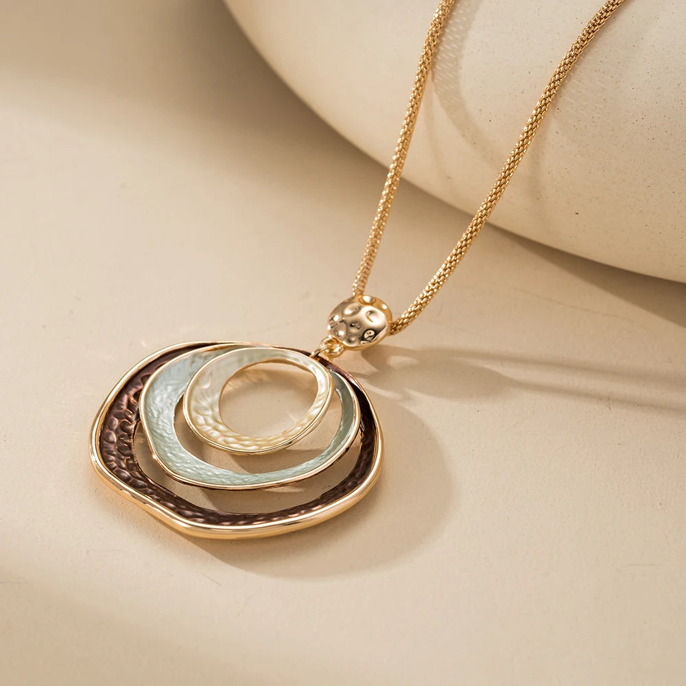 Fashion Geometric Pendant Necklace for Women