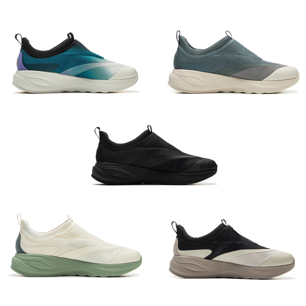 Slip-on Soft Thick Heel Comfortable Wearable Sports Casual Shoes