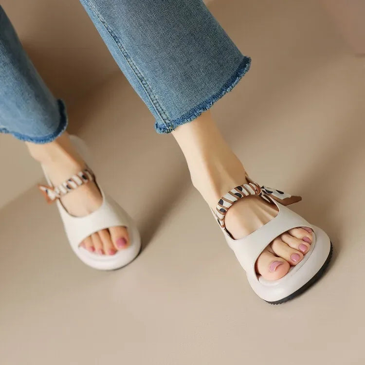 PVP Straight Toe Sandals for Women