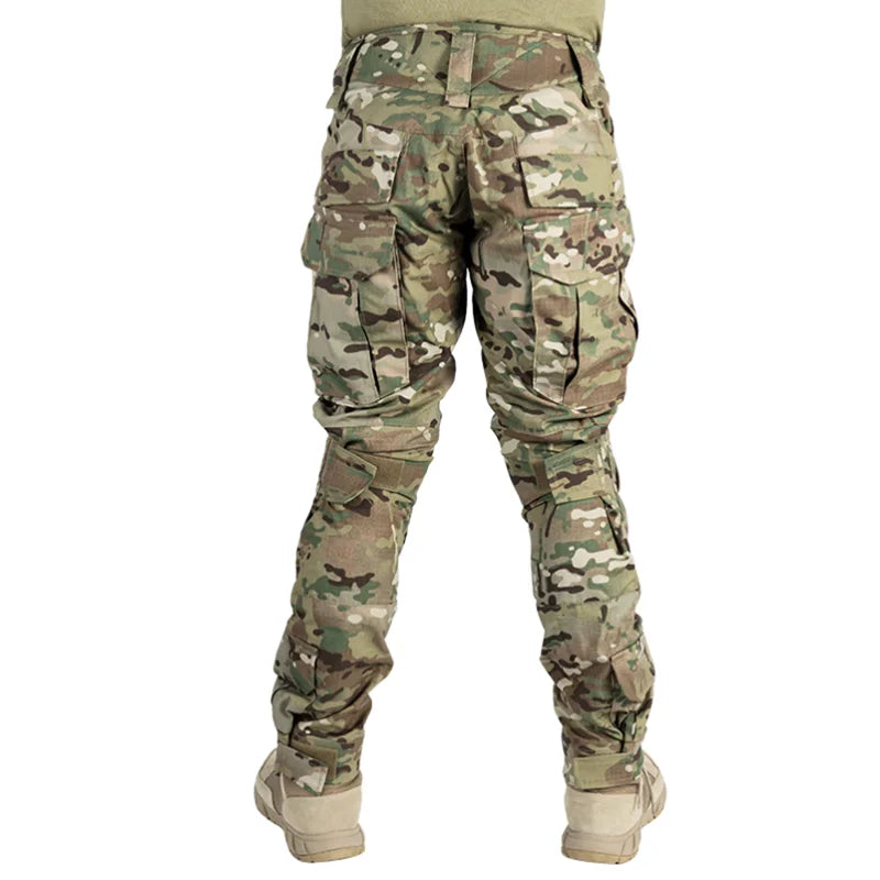 Multicam Pants with Knee Pads