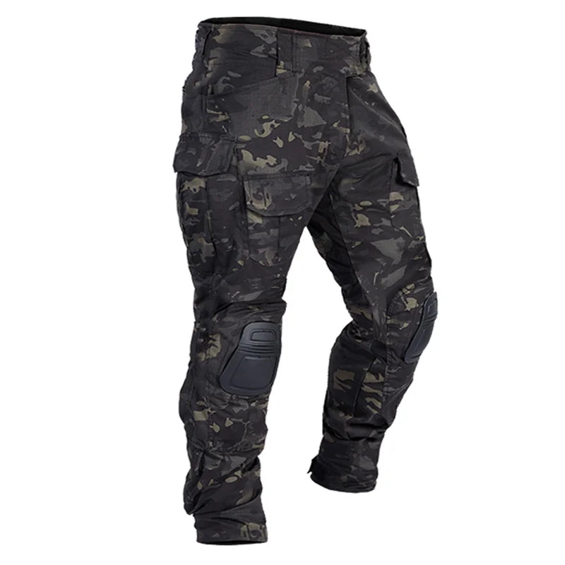 Multicam Pants with Knee Pads