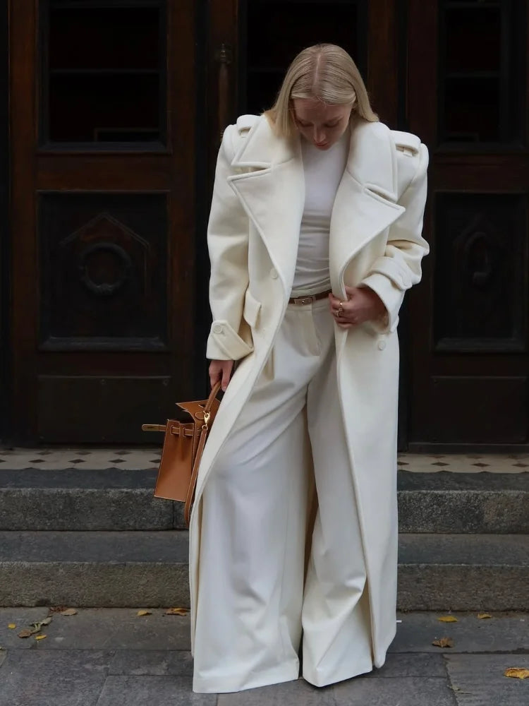 Women's Belt Long Trench Overcoats