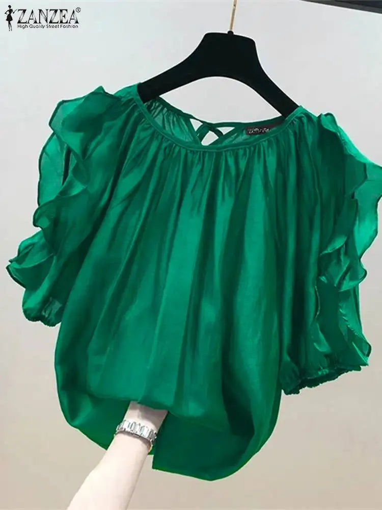 Women's Cold-Shoulder Blouses