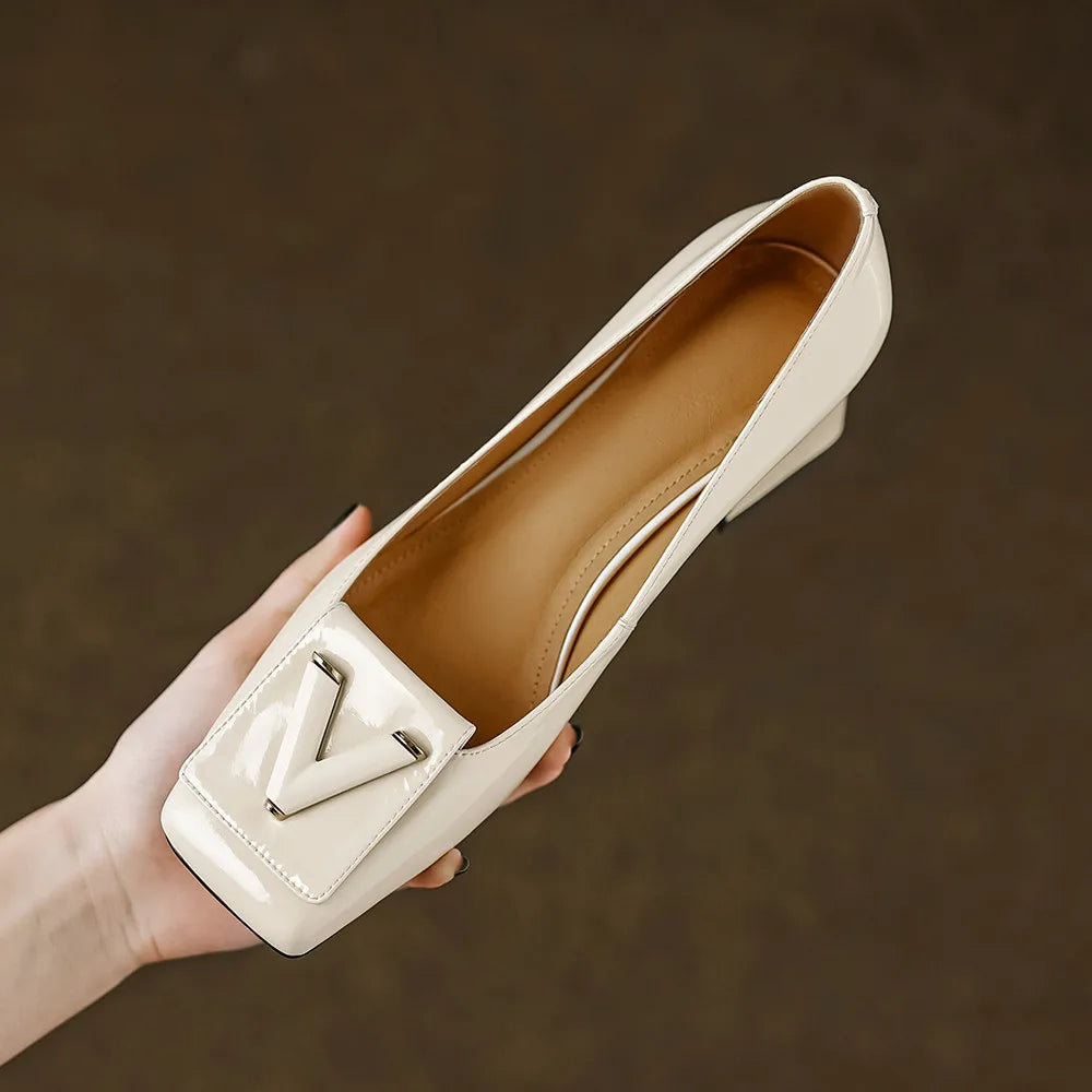 Fashion Genuine Leather Pumps