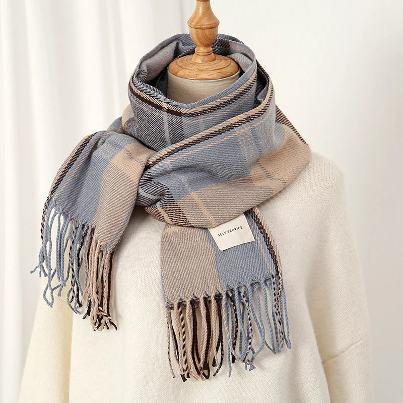 Winter Plaid Scarf