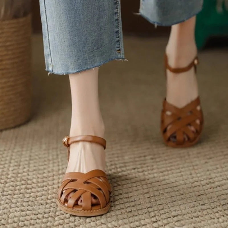 Retro Style Summer Women Sandals