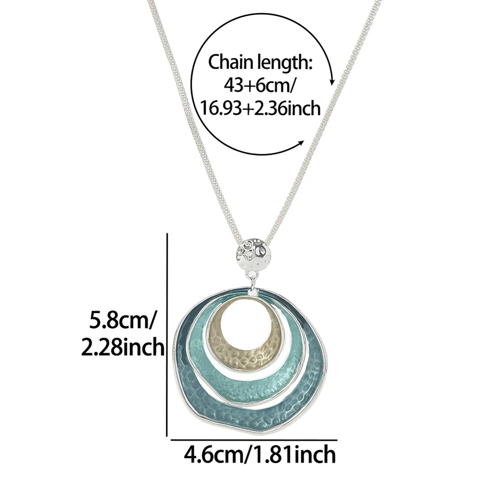 Fashion Geometric Pendant Necklace for Women