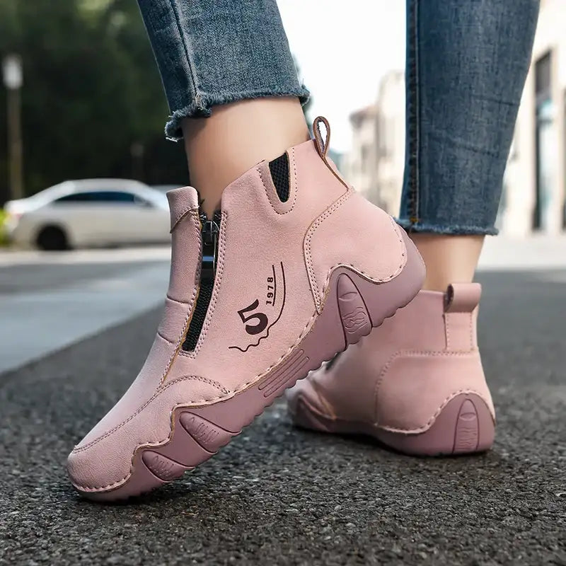 New Spring Women Ankle Boots Outdoor Casual Walking Boots