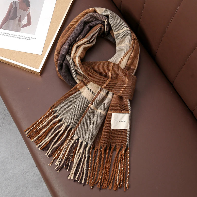 Winter Plaid Scarf
