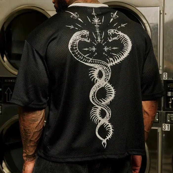 2025 YOUNGAL New Men's Fitness T-shirts clothing sports Tshirt