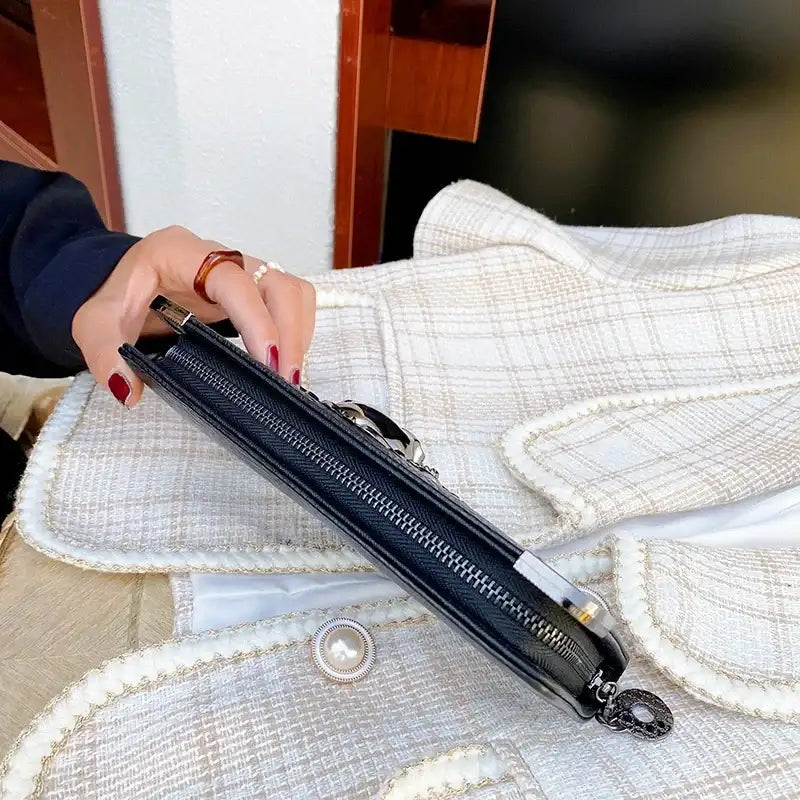 Famous Luxury Brand Design Women Long Wallets