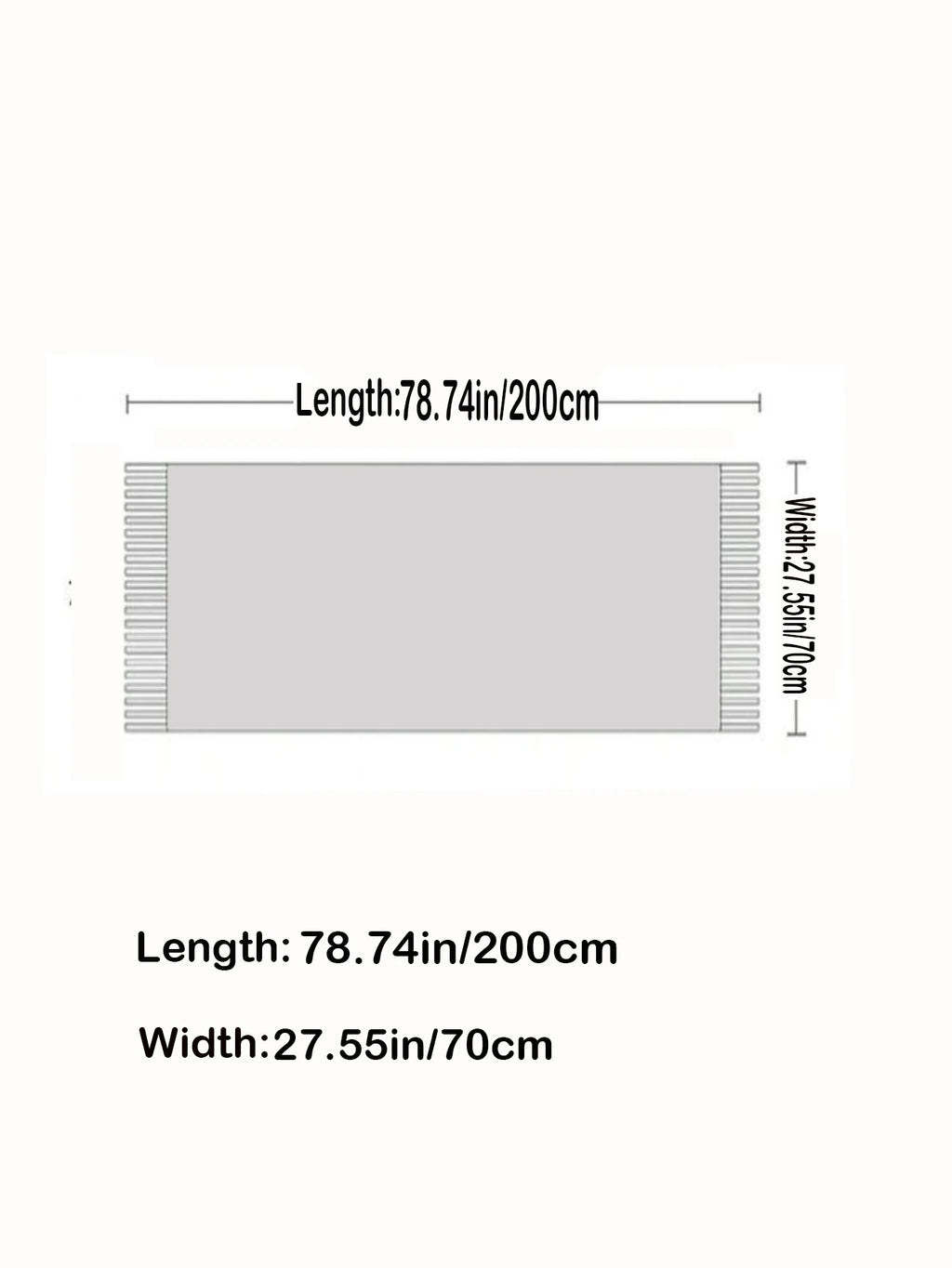 Autumn and Winter Imitation Cashmere Leopard Print Scarf