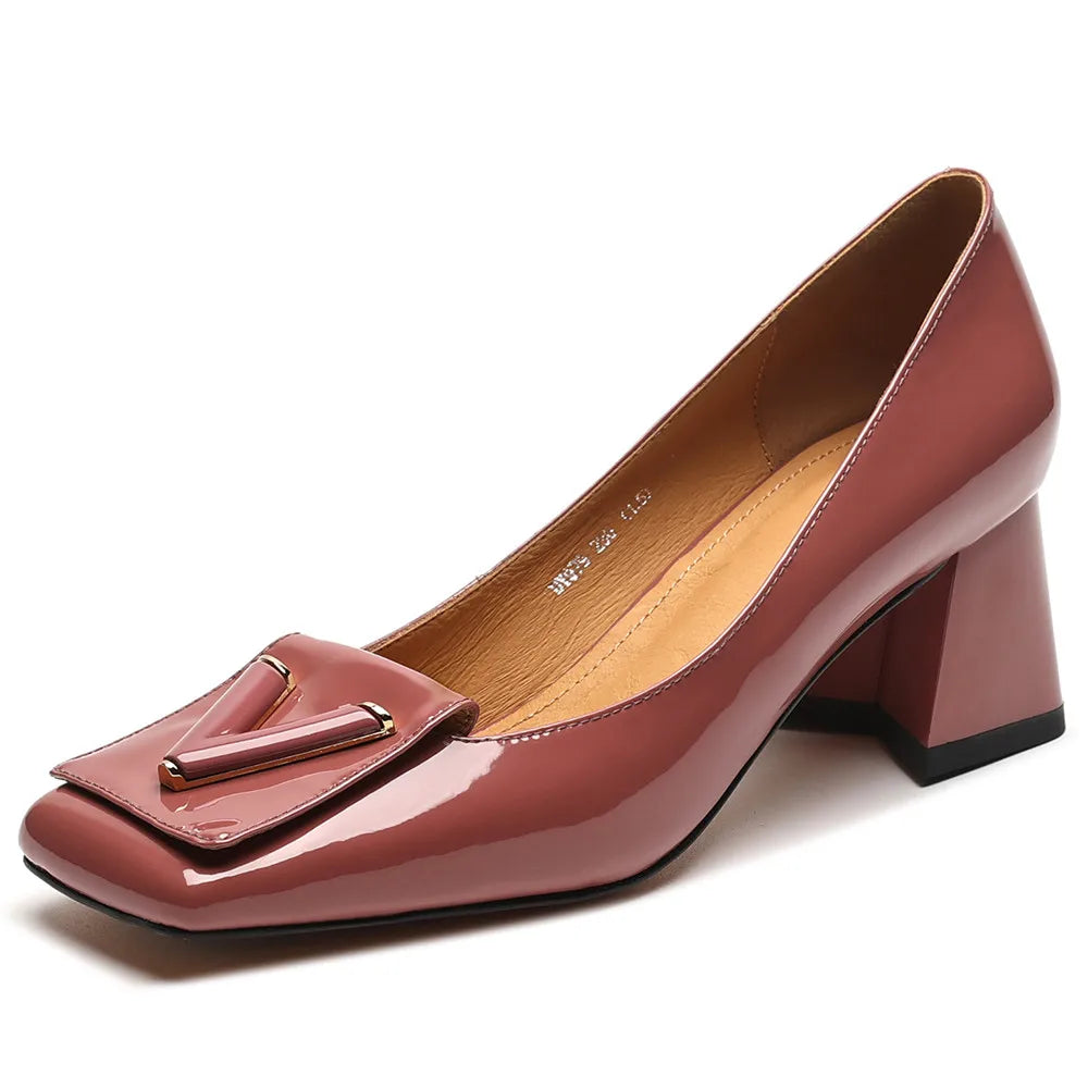 Fashion Genuine Leather Pumps