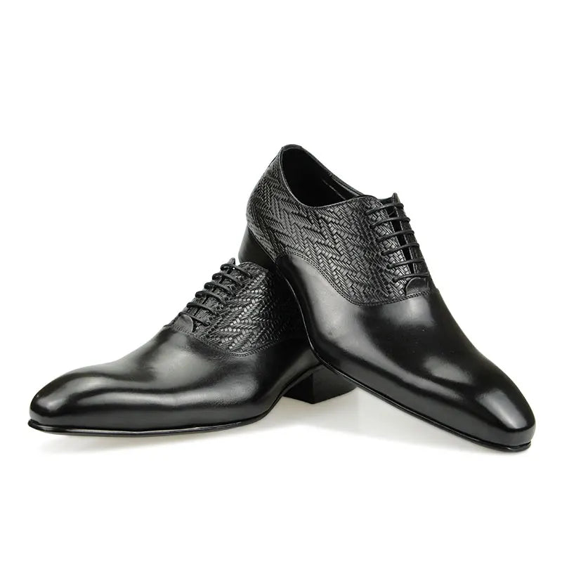 High Grade Black Leather Shoe