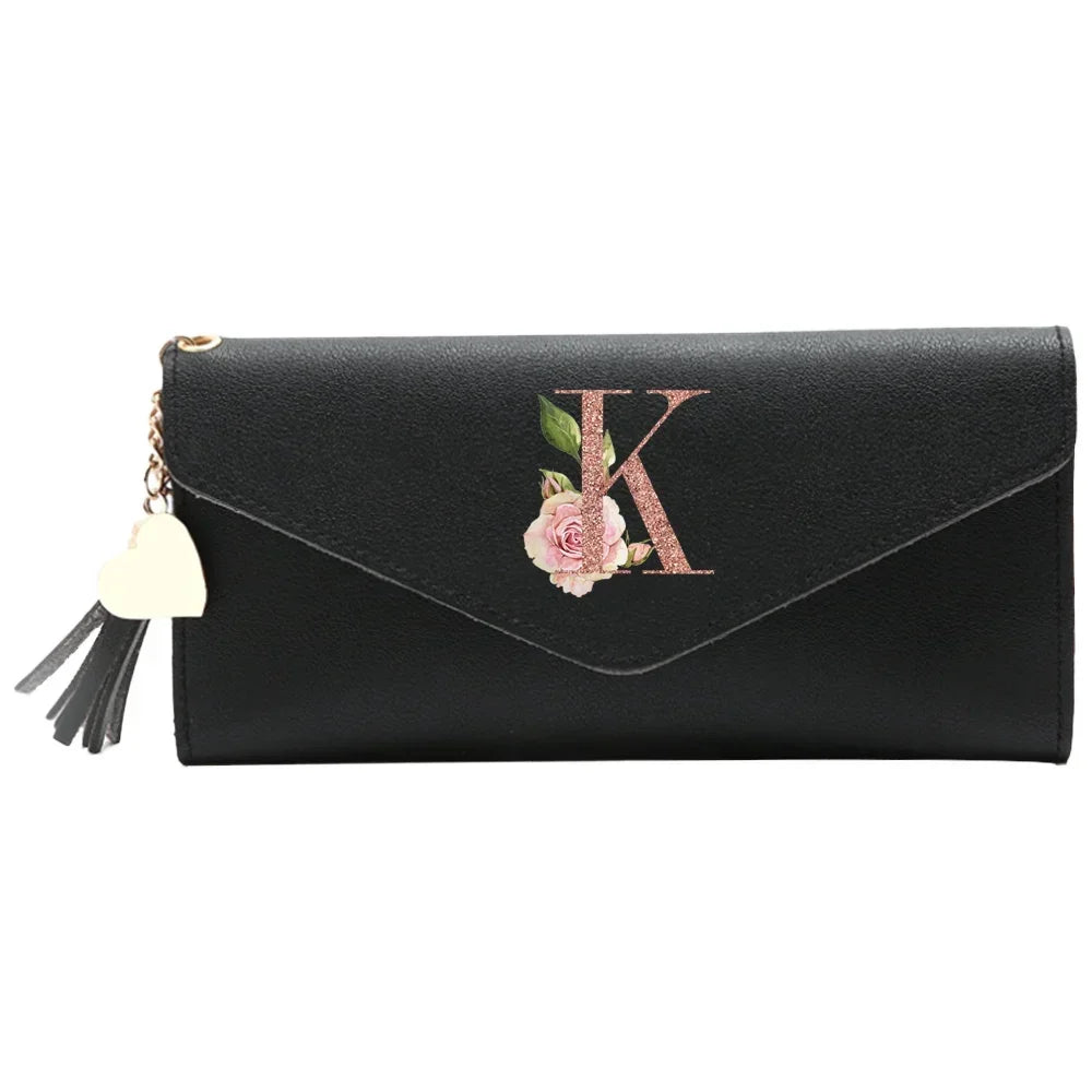 Wallet Black Small Leather Coin Purse Blocking Wallet