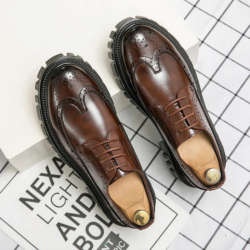 Men's Suit  Formal Business Leather Shoes