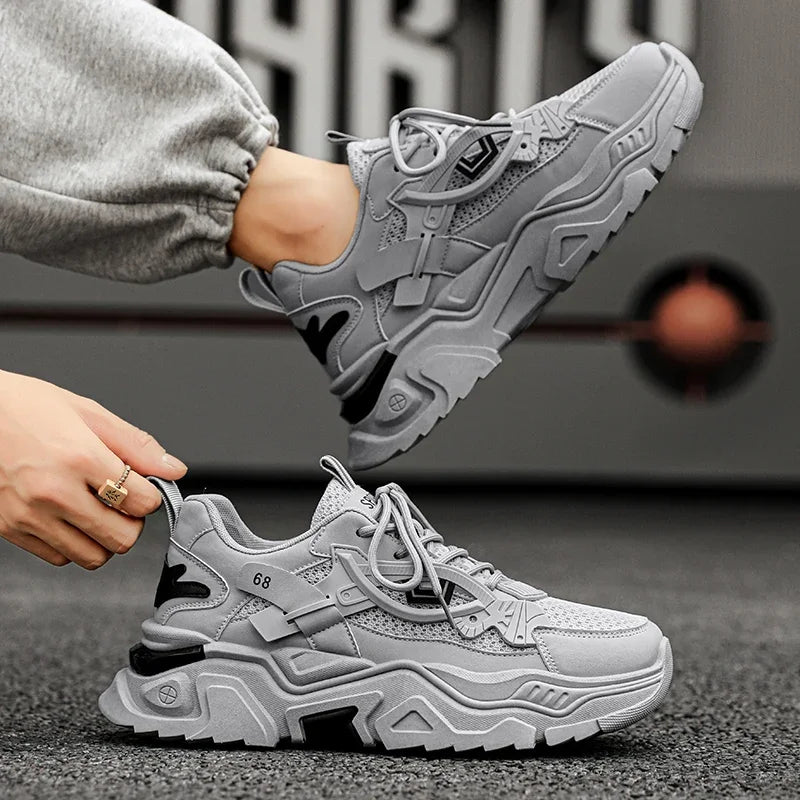 Men's Walking Running Comfy Tennis Shoes