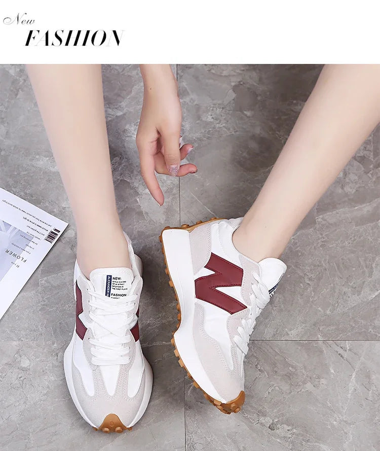Women's Shoes in Popular Thick-Soled Dad Sneakers